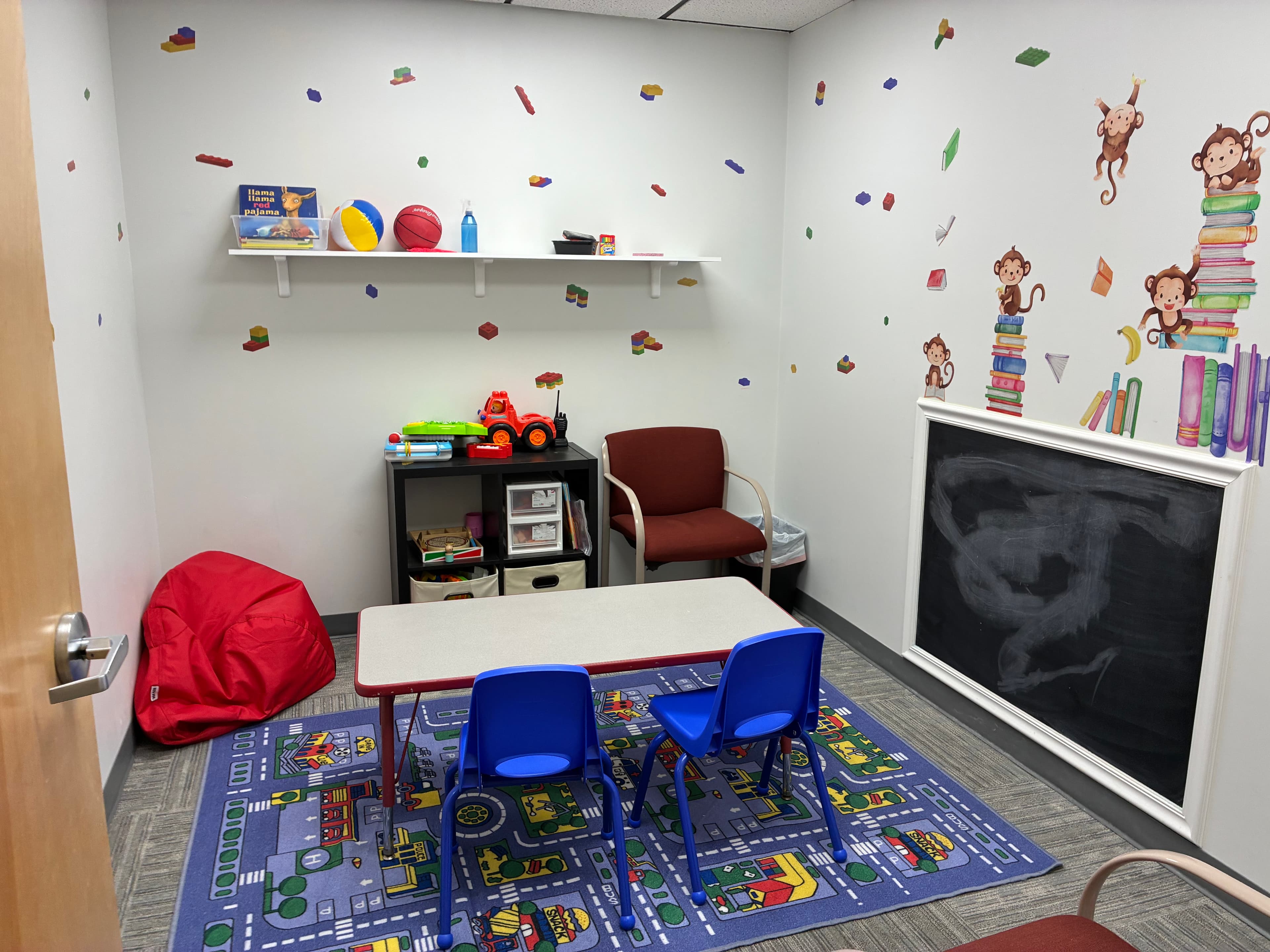 A bright, child-friendly sensory and learning space at Bright Beginners Academy Bensalem