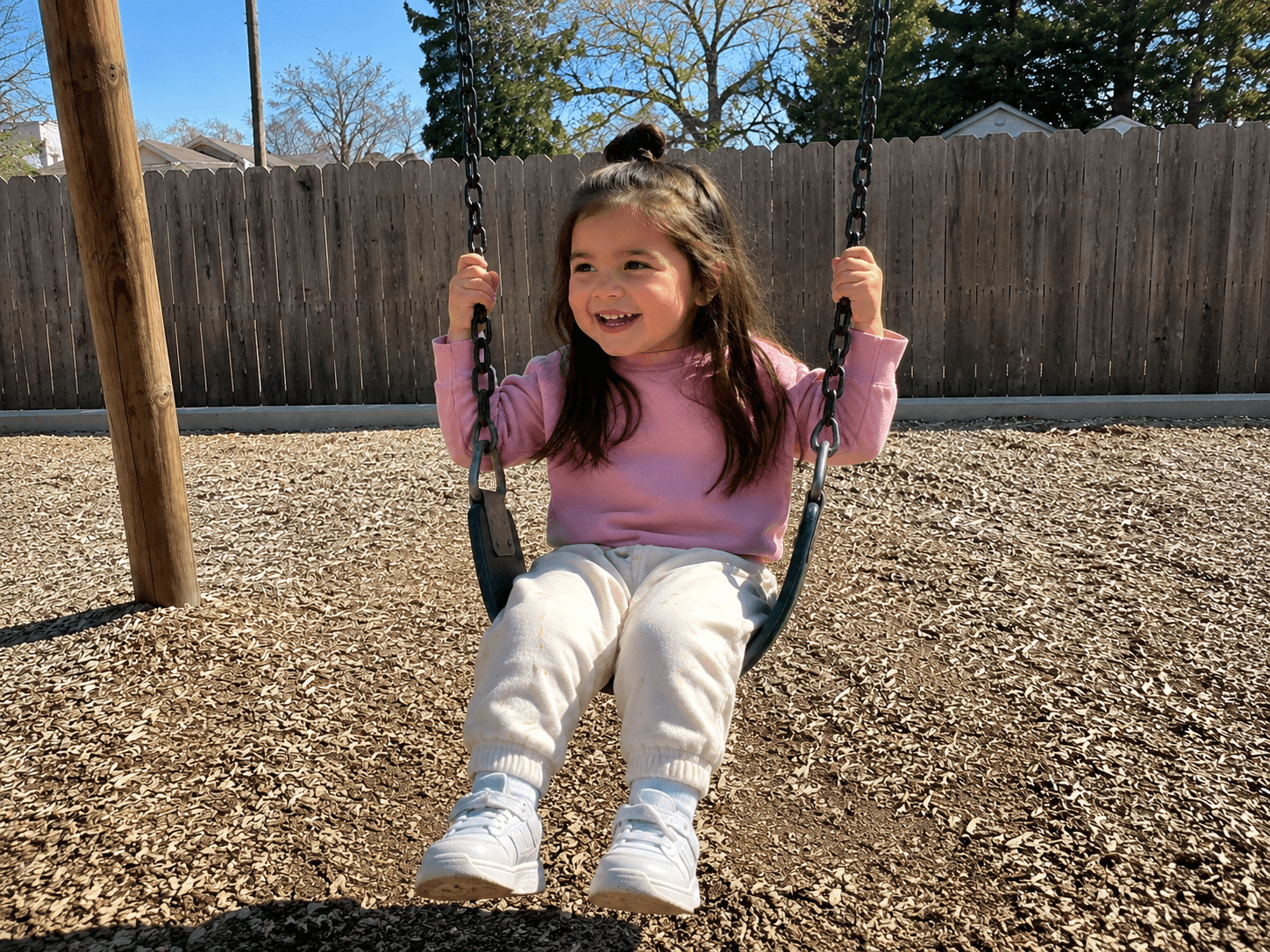 Children enjoying outdoor play at Bright Beginners Academy Bensalem.